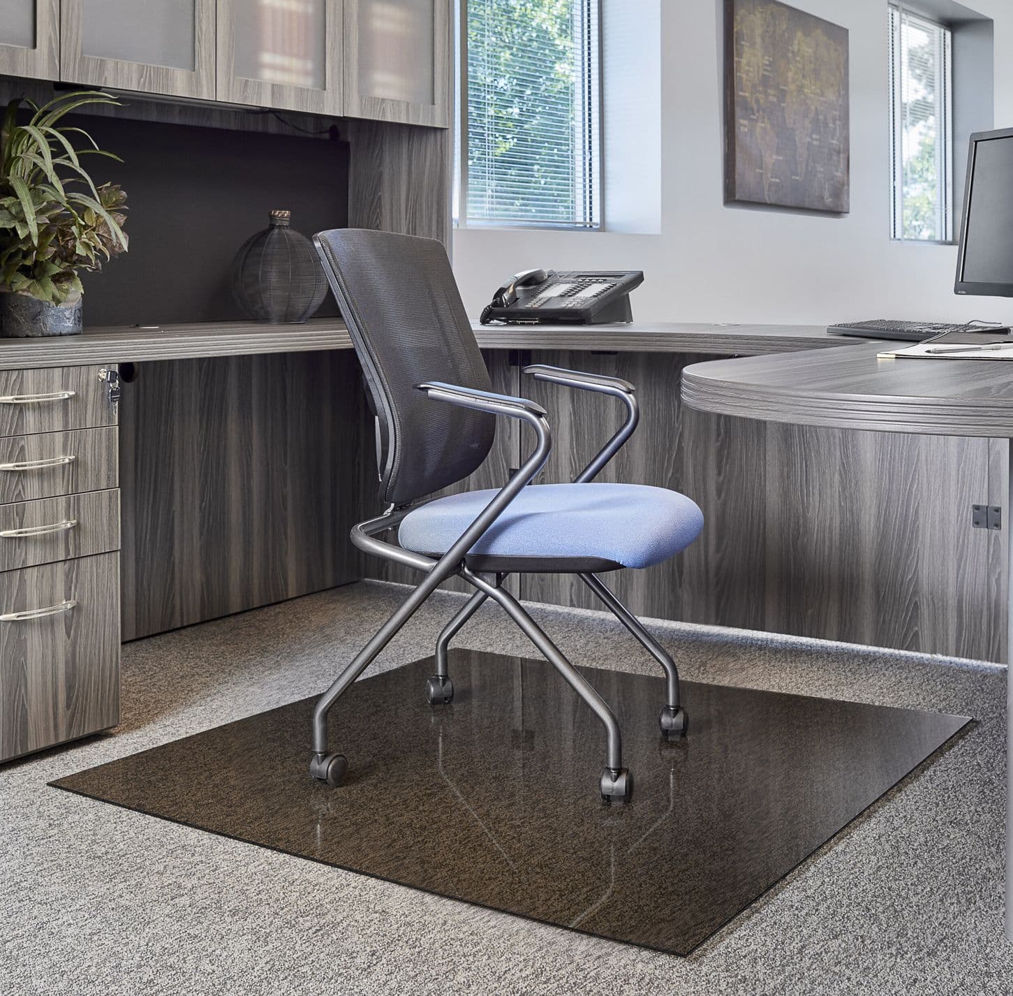 Best Tempered Glass Chair Mat NeuType Glass Chair Mat, Tempered