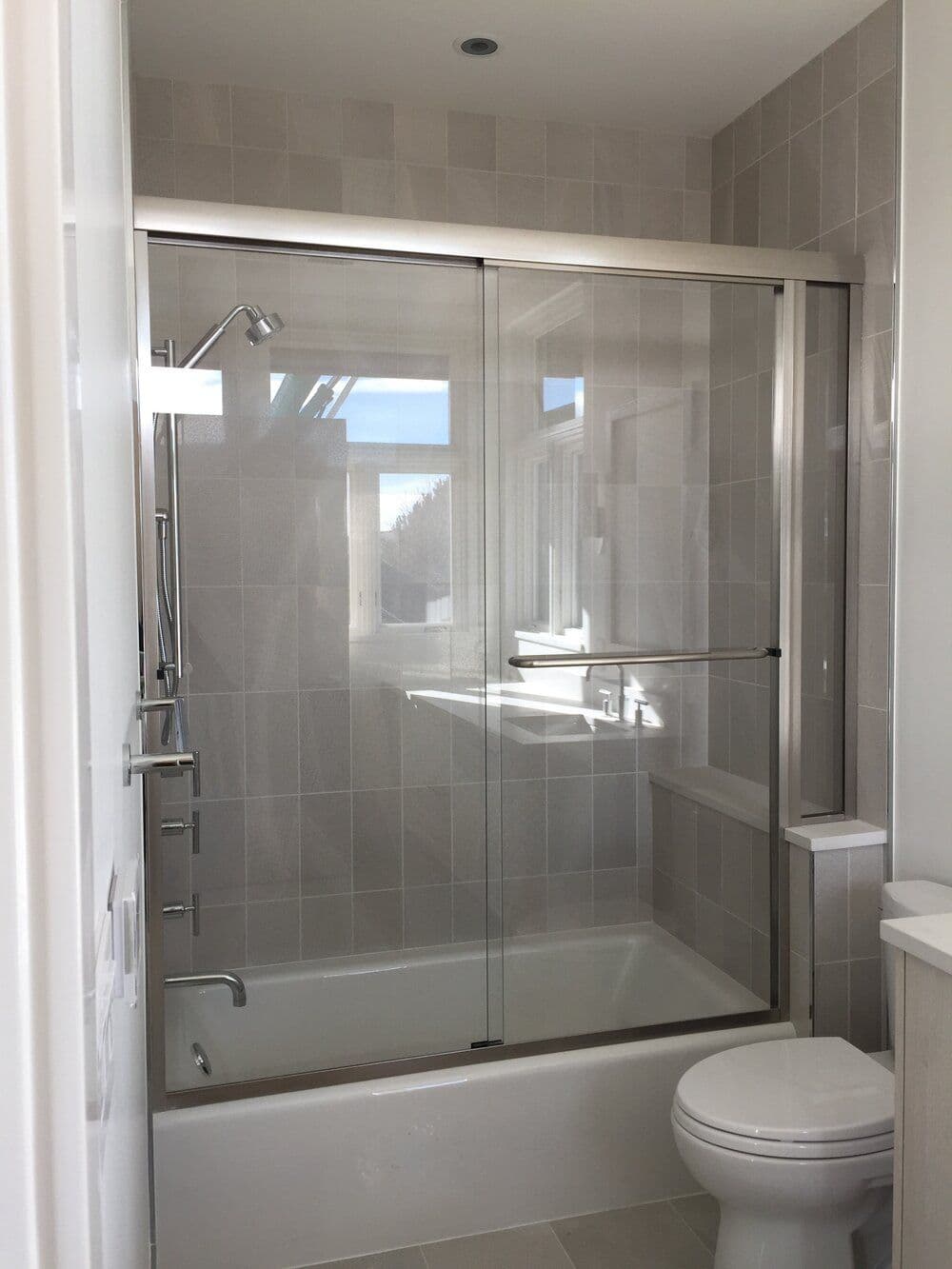 Semi-Frameless Shower Doors